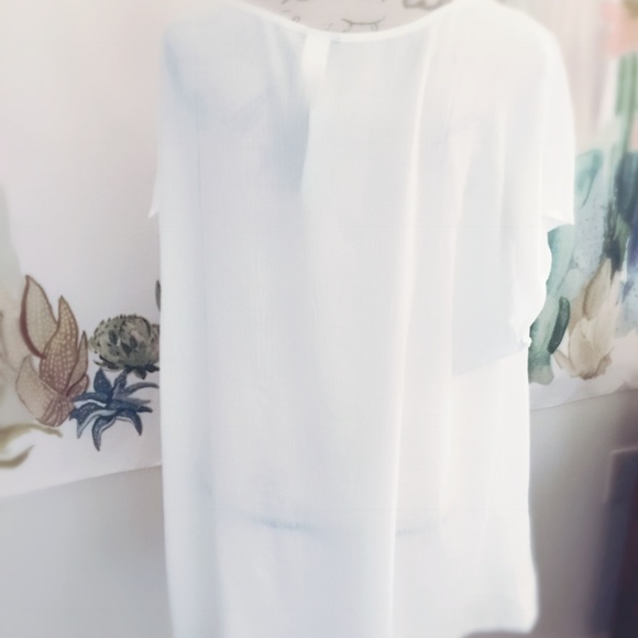 Torrid NWT Embroidered Swim Coverup Tunic White - Picture 3 of 4